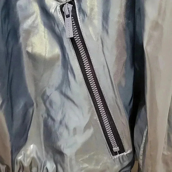 Sean John Metallic Bomber Jacket Size XL - Picture 6 of 9